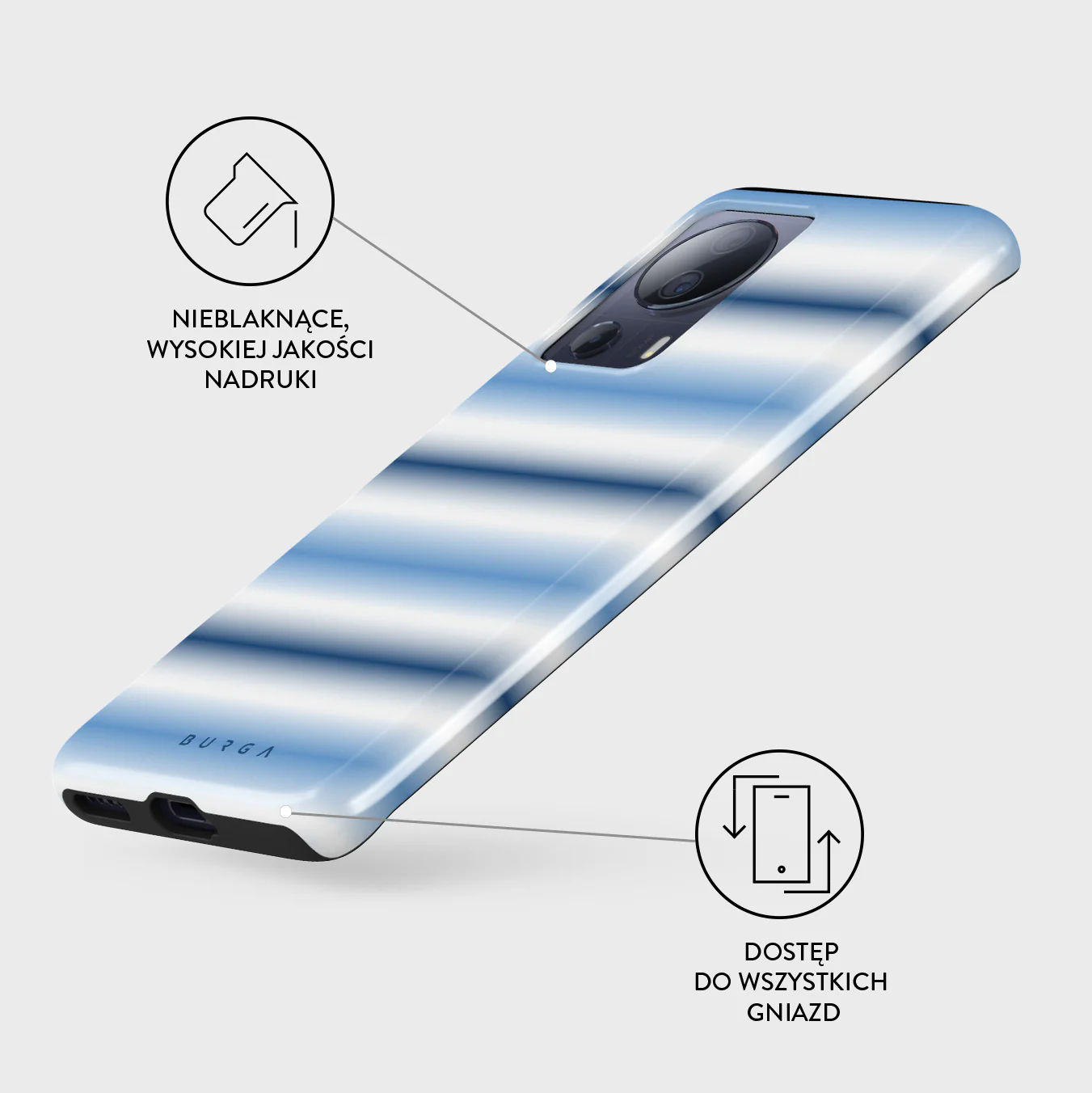 White Noise - Xiaomi 13 Lite Etui - Image 3