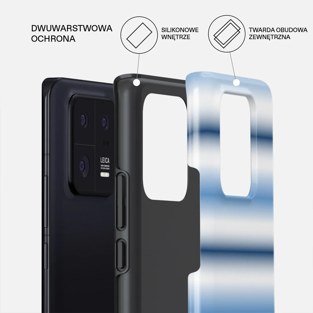 White Noise - Xiaomi 13 Pro Etui - Image 2