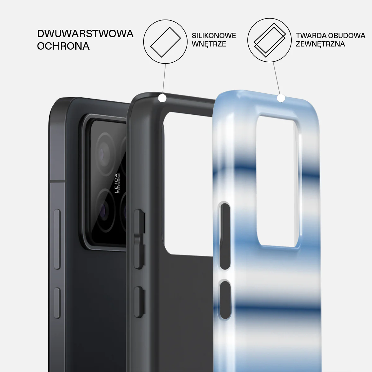 White Noise - Xiaomi 14 Etui - Image 2