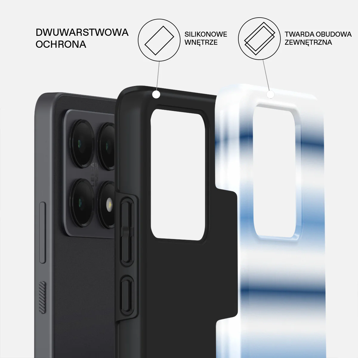 White Noise - Xiaomi 14T Etui - Image 2