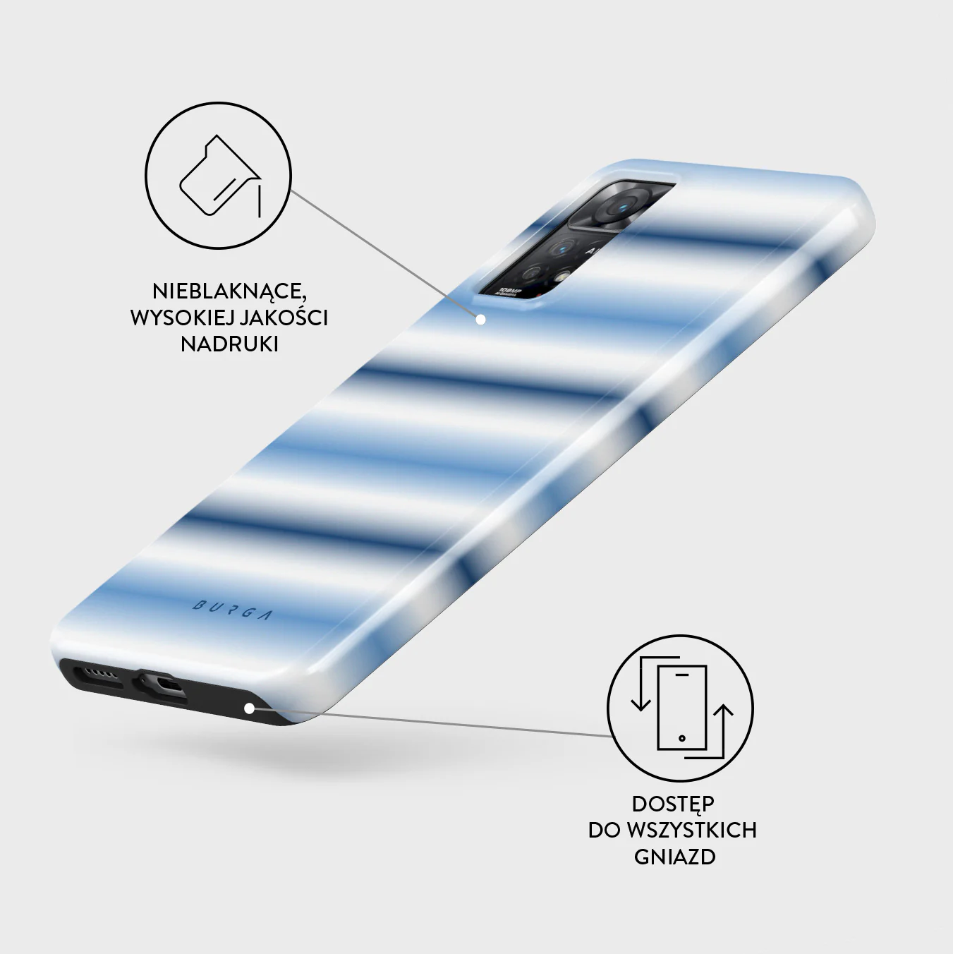 White Noise - Xiaomi Redmi Note 11 Pro Etui - Image 3