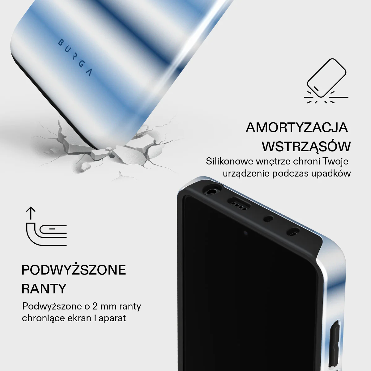 White Noise - Xiaomi Redmi Note 12 Pro 5G Etui - Image 4