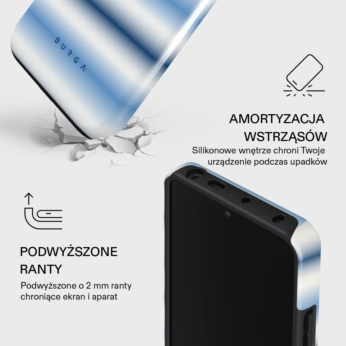 White Noise - Xiaomi Redmi Note 13 Pro 5G Etui - Image 4