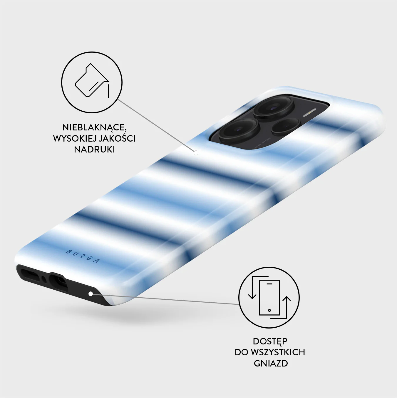 White Noise - Xiaomi Redmi Note 14 5G Etui - Image 3