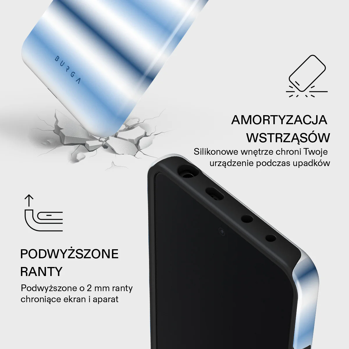 White Noise - Xiaomi Redmi Note 14 5G Etui - Image 4