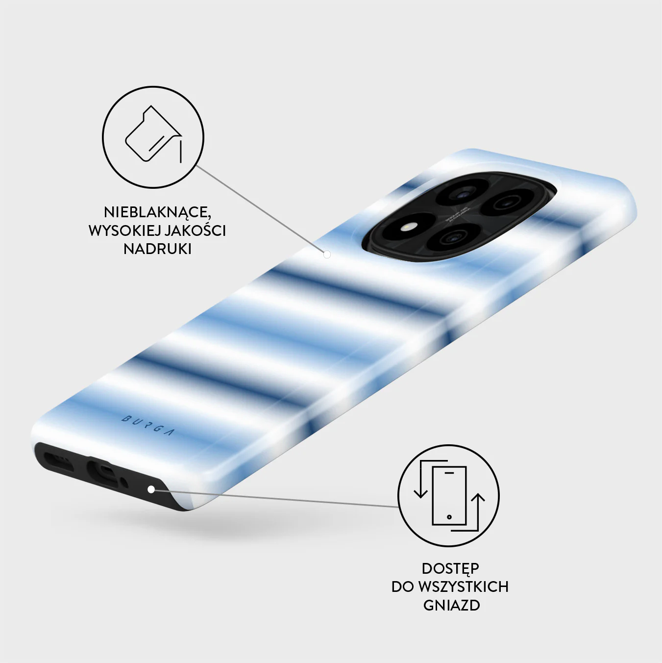 White Noise - Xiaomi Redmi Note 14 Pro 5G Etui - Image 3