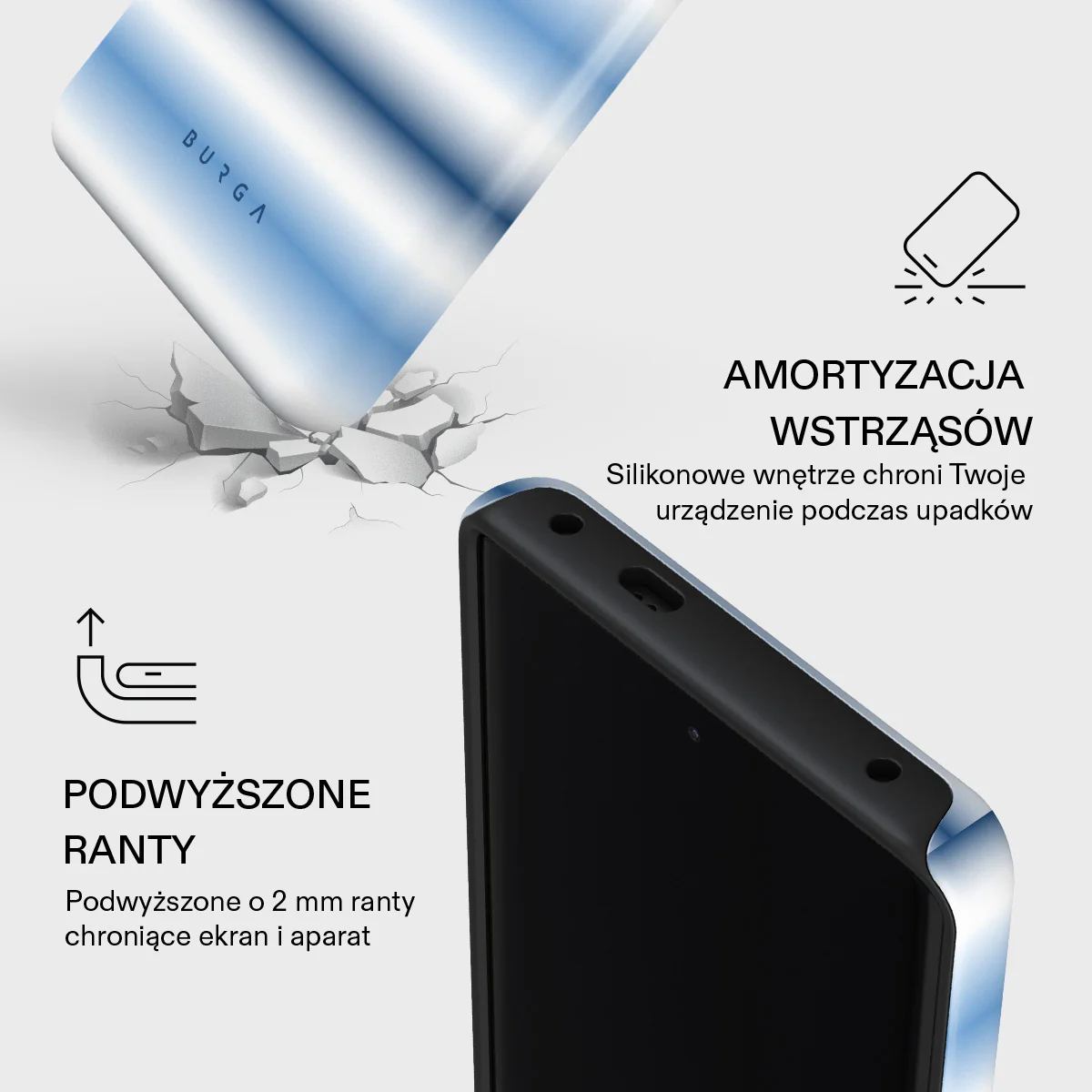 White Noise - Xiaomi Redmi Note 14 Pro 5G Etui - Image 4