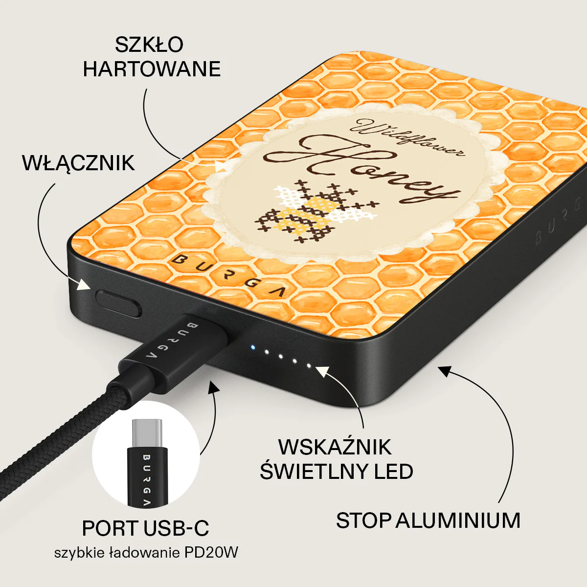 Wildflower Honey - Magnetyczny power bank - Image 20