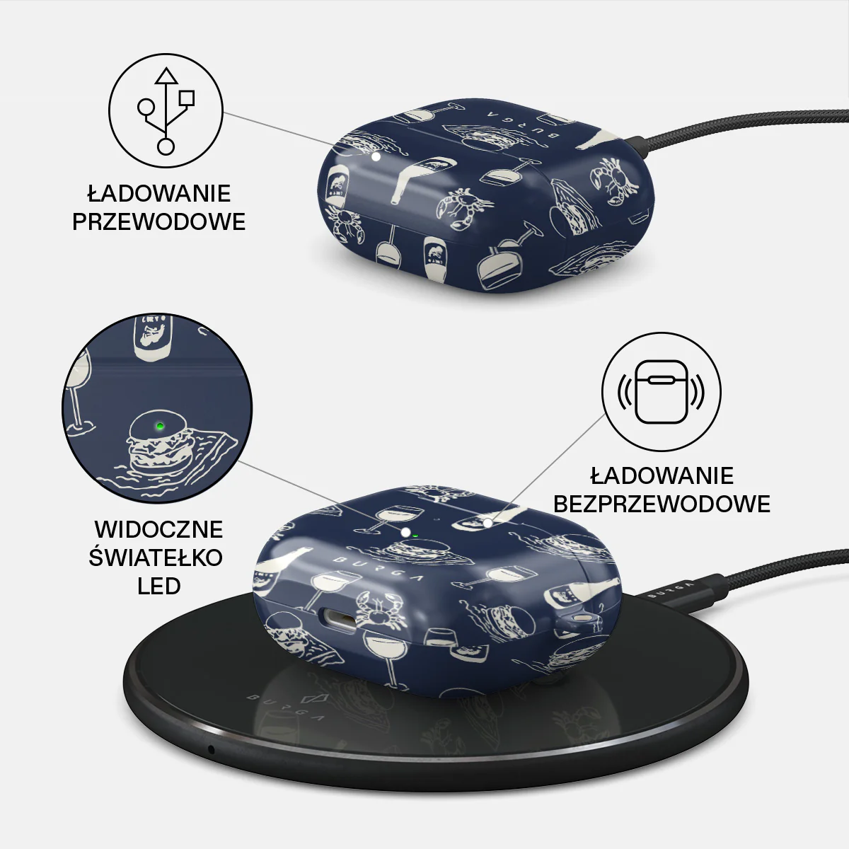 Wine & Dine - Etui AirPods 3 - Image 3