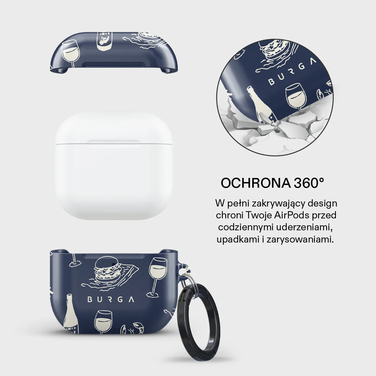 Wine & Dine - Etui AirPods 4 - Image 2
