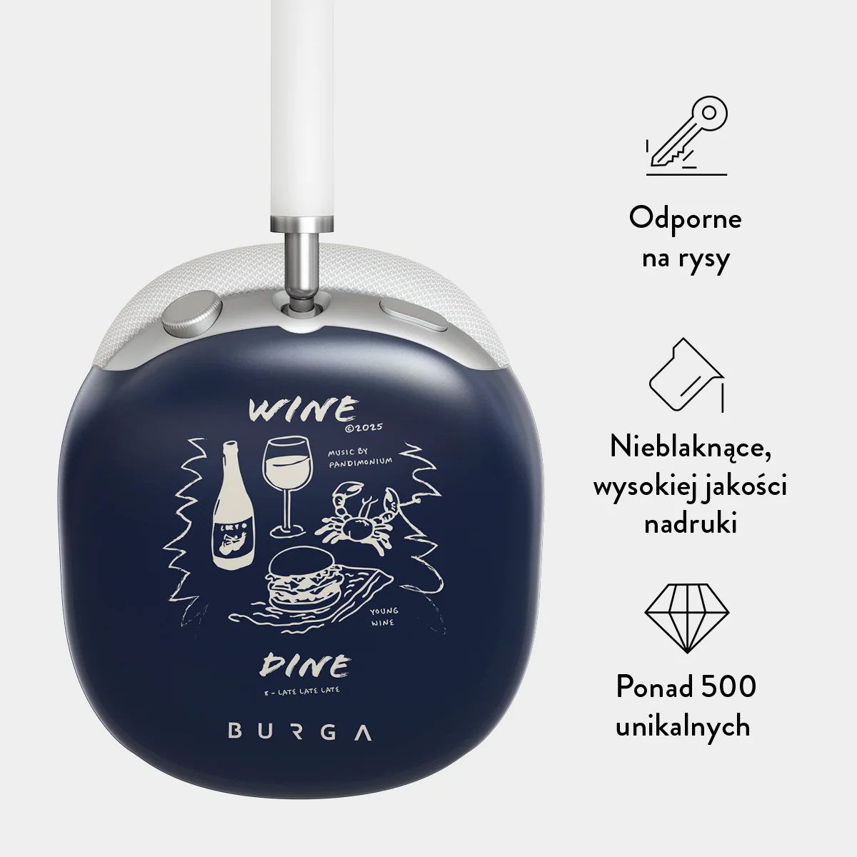 Wine & Dine - Etui AirPods Max - Image 2