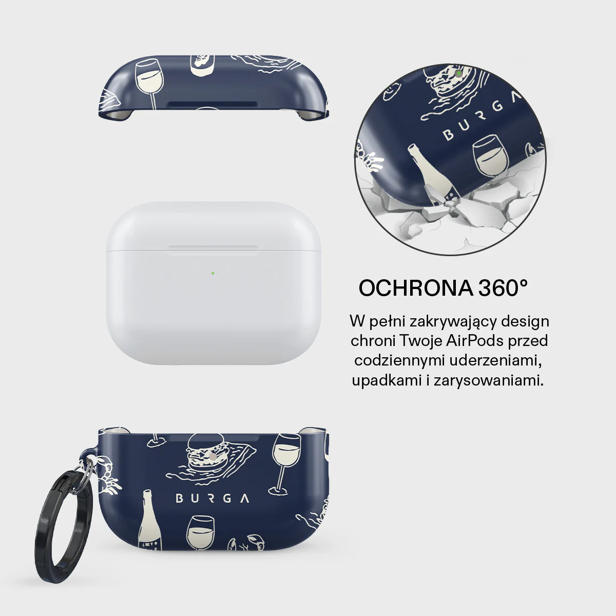 Wine & Dine - Etui AirPods Pro 3 - Image 2