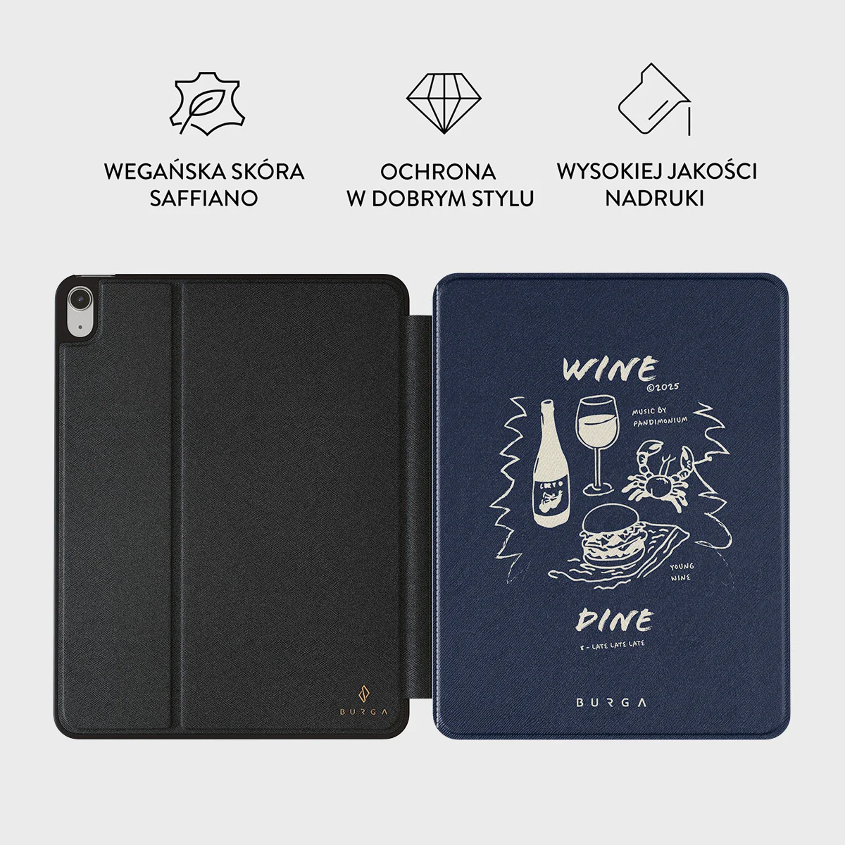 Wine & Dine - Etui na iPad Air 10.9 (5/4 generacji) - Image 2