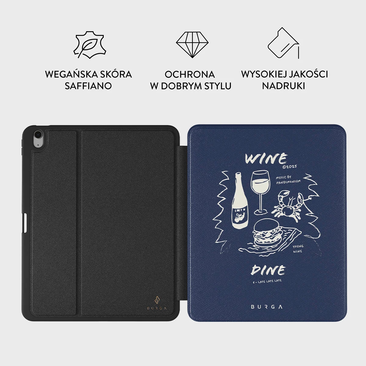 Wine & Dine - Etui na iPad Air 13 (8/7/6 generacji) - Image 2