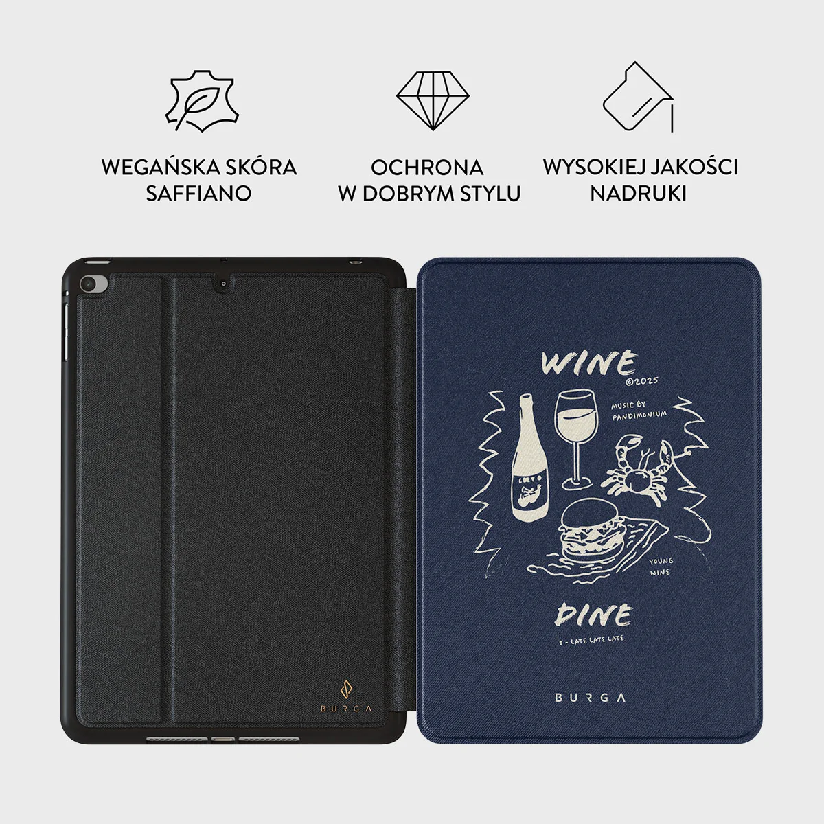 Wine & Dine - Etui na iPad Mini 7.9 (5 generacji) - Image 2
