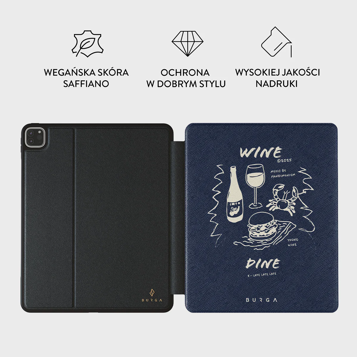 Wine & Dine - Etui na iPad Pro 11 (4/3 generacji) - Image 2