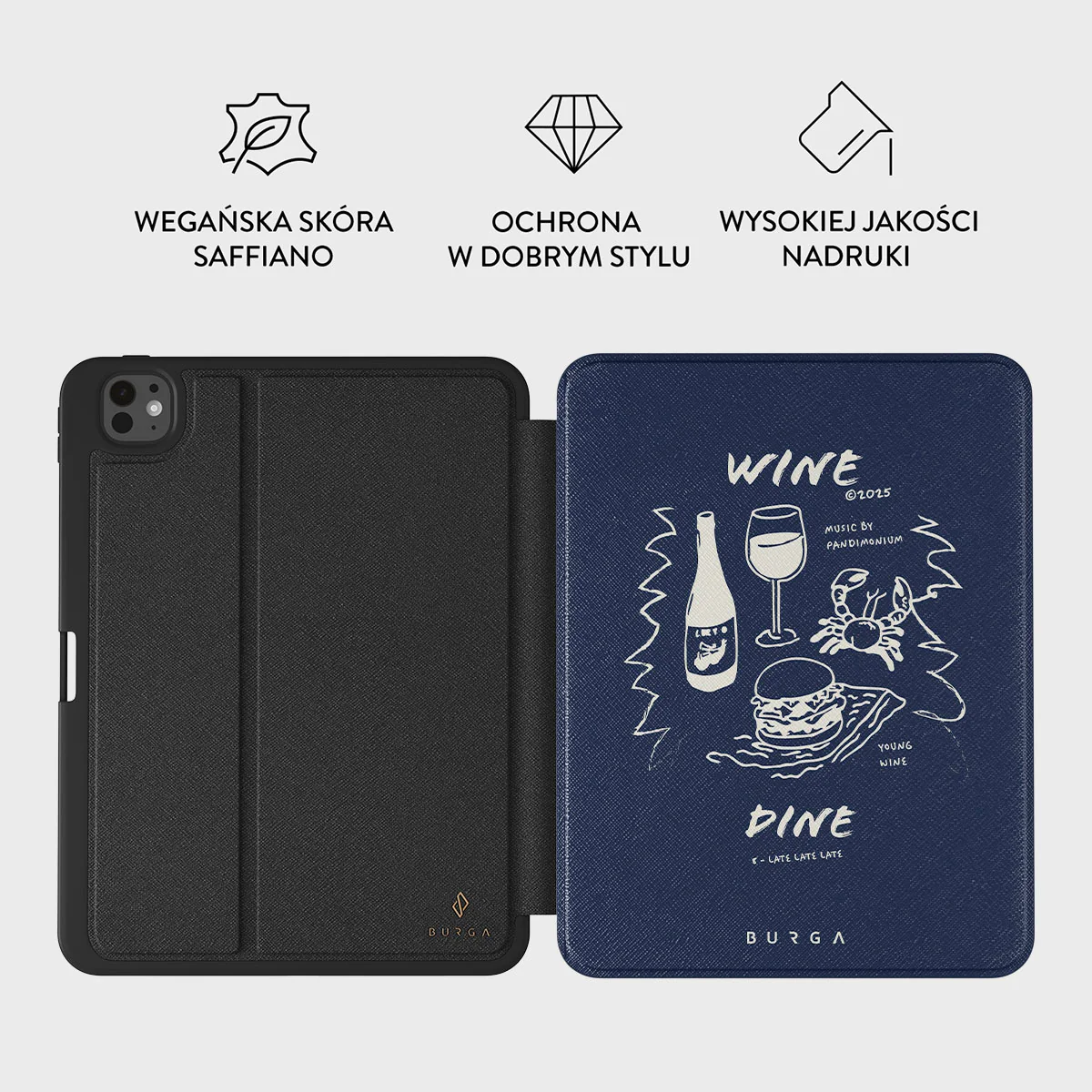 Wine & Dine - Etui na iPad Pro 11 (8/7 generacji) - Image 2