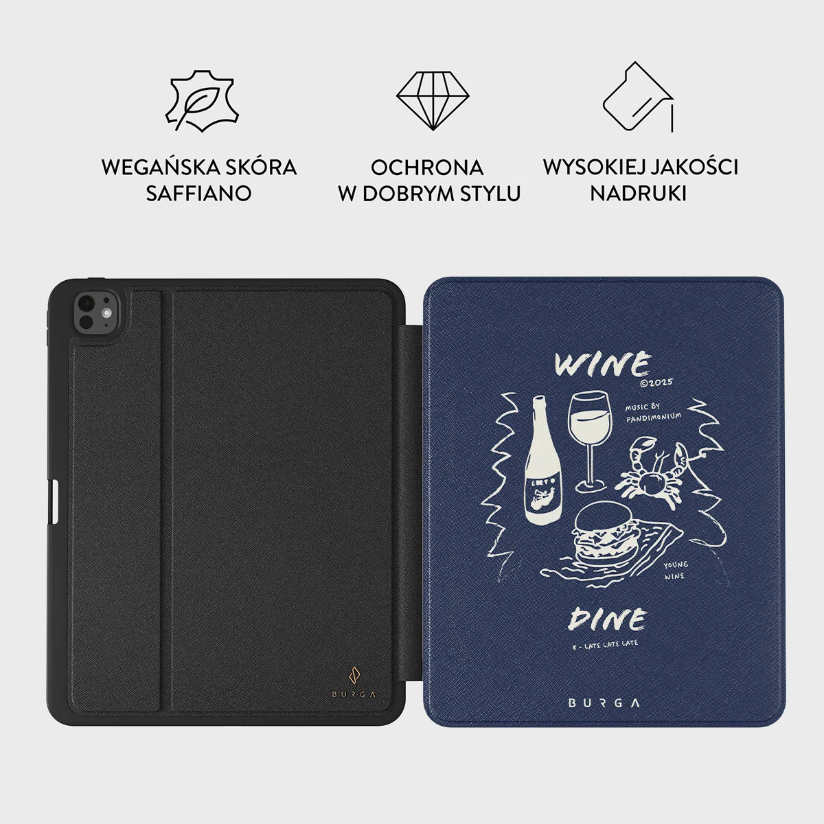 Wine & Dine - Etui na iPad Pro 13 (8/7 generacji) - Image 2