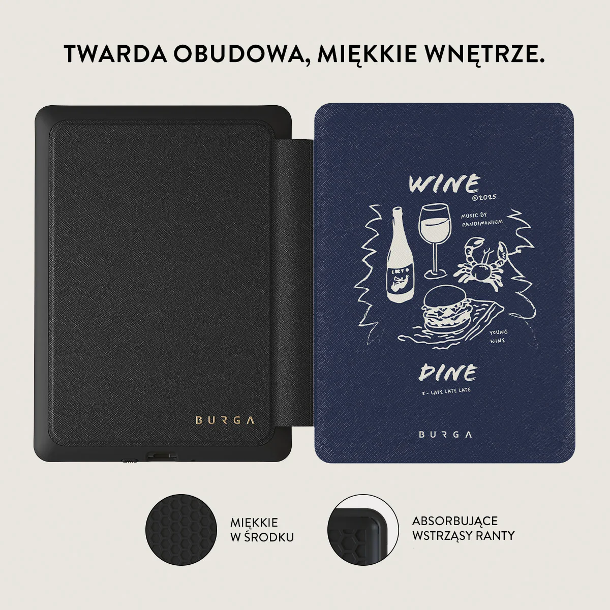 Wine & Dine - Etui na Kindle Paperwhite (11 generacji) - Image 4