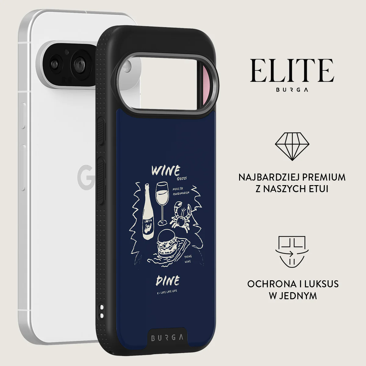Wine & Dine - Google Pixel 10 Etui - Image 13