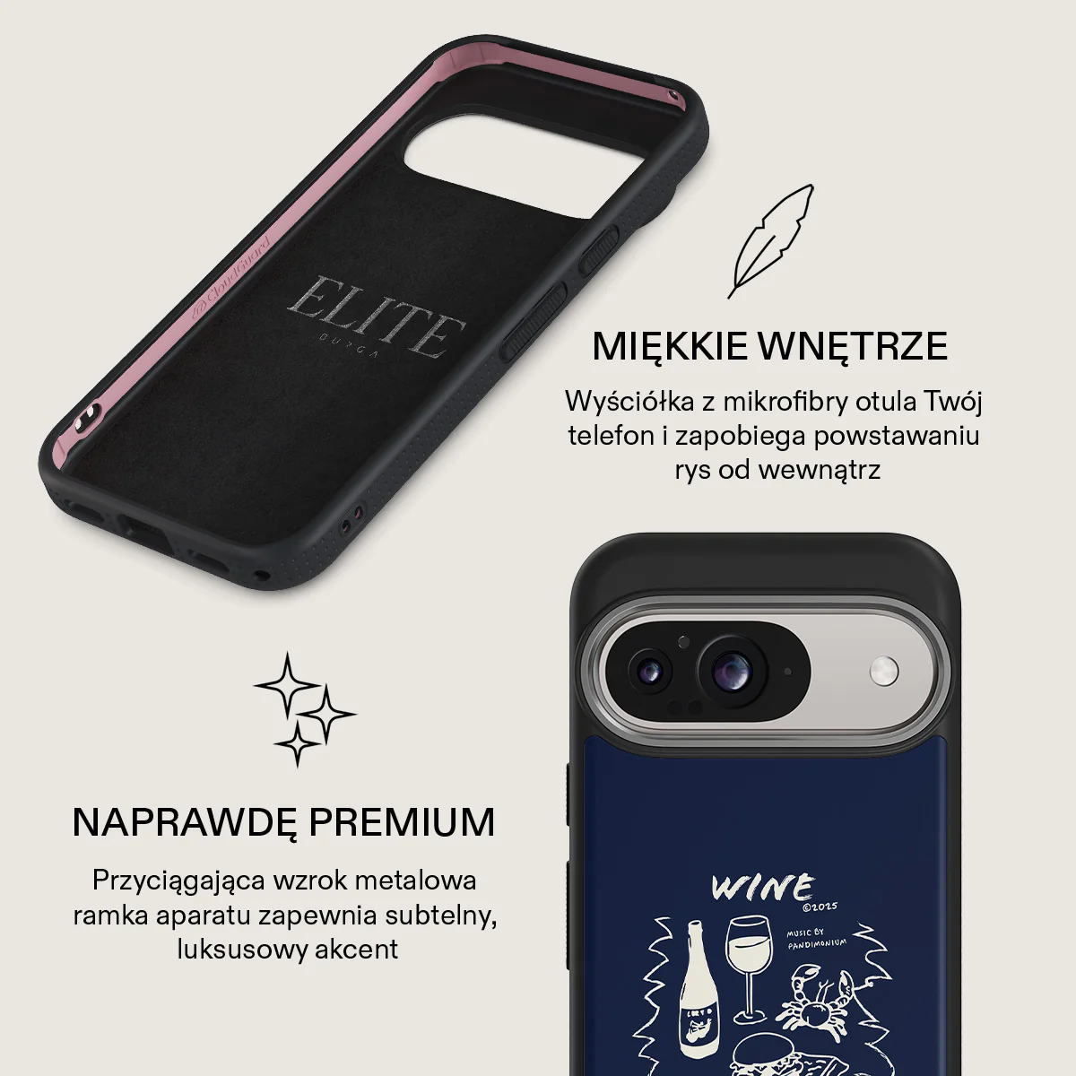 Wine & Dine - Google Pixel 10 Pro XL Etui - Image 17