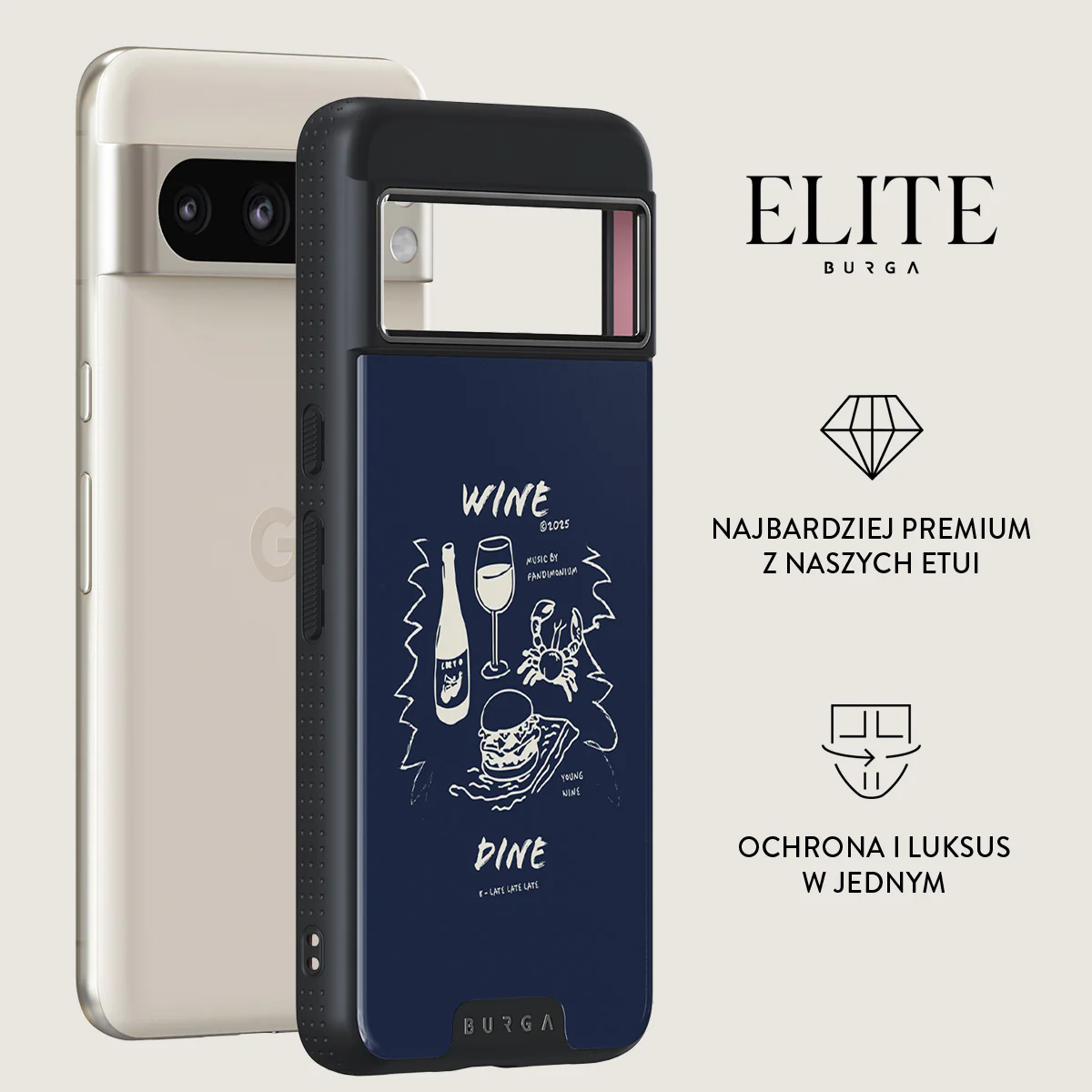 Wine & Dine - Google Pixel 8 Pro Etui - Image 13