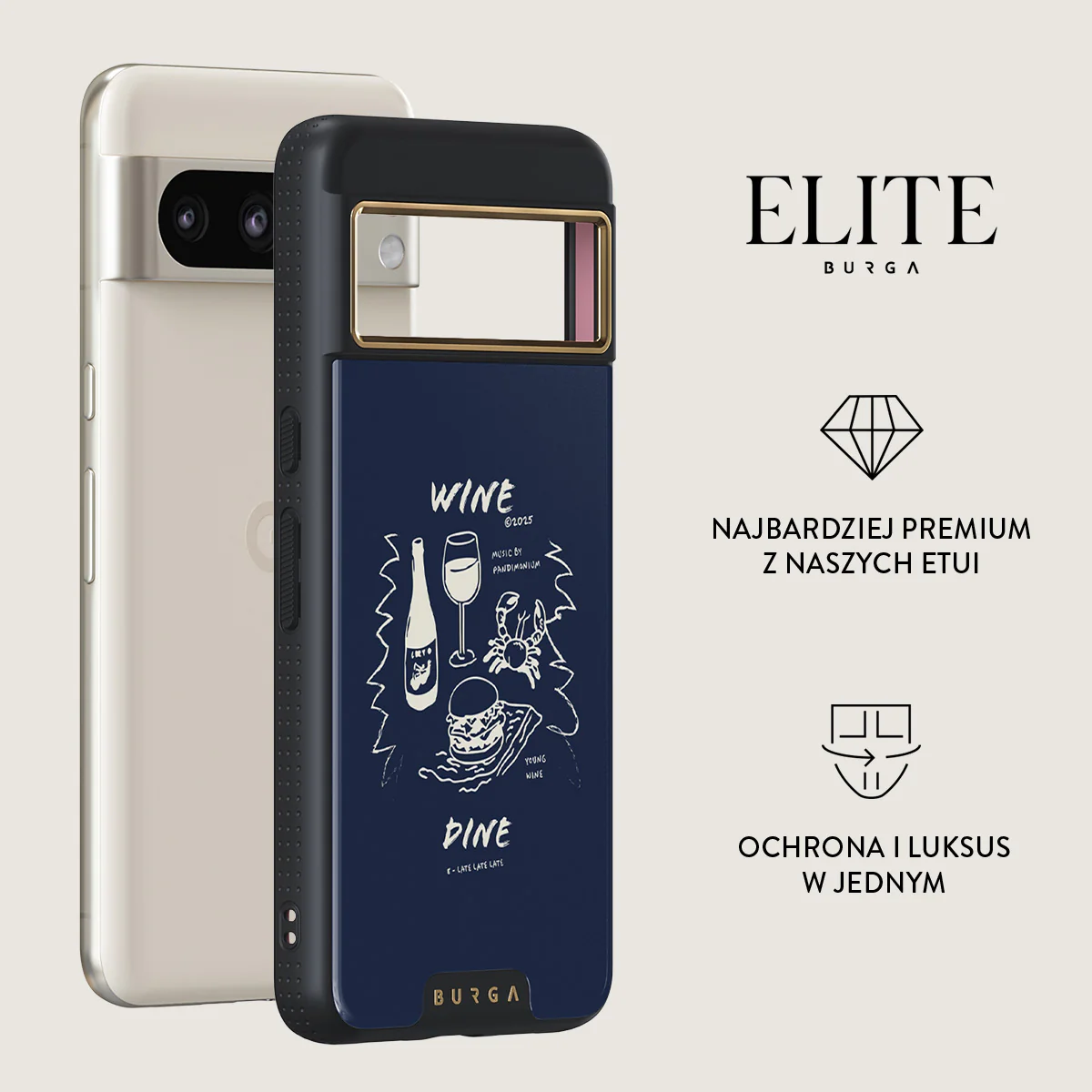 Wine & Dine - Google Pixel 8 Pro Etui - Image 6