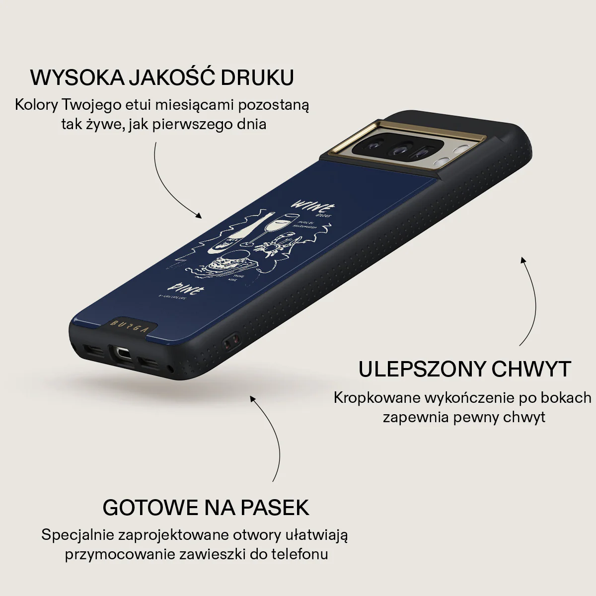 Wine & Dine - Google Pixel 8 Pro Etui - Image 9