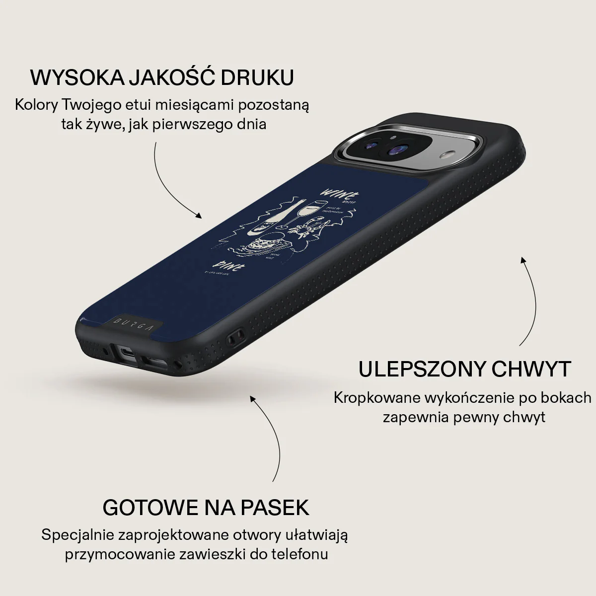 Wine & Dine - Google Pixel 9 Etui - Image 16