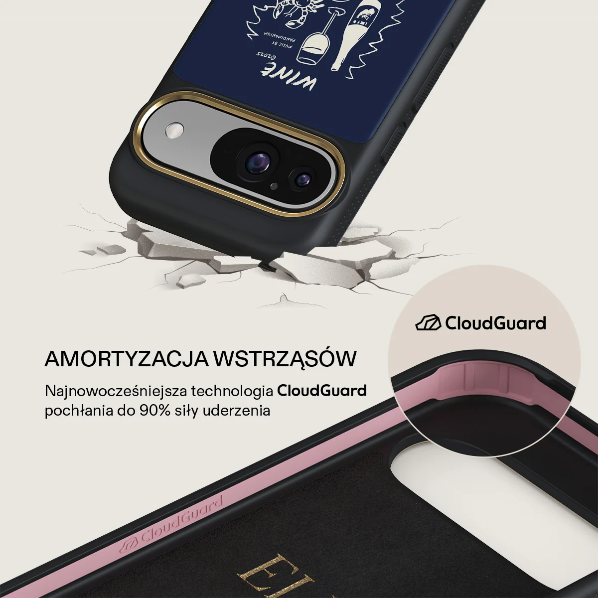 Wine & Dine - Google Pixel 9 Etui - Image 7