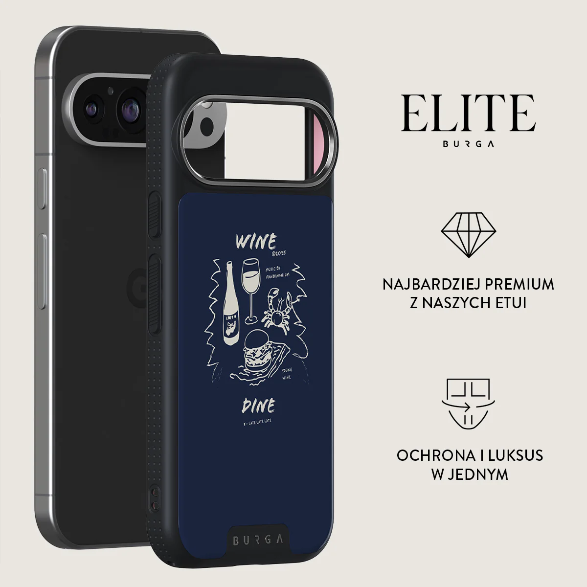 Wine & Dine - Google Pixel 9 Pro XL Etui - Image 13