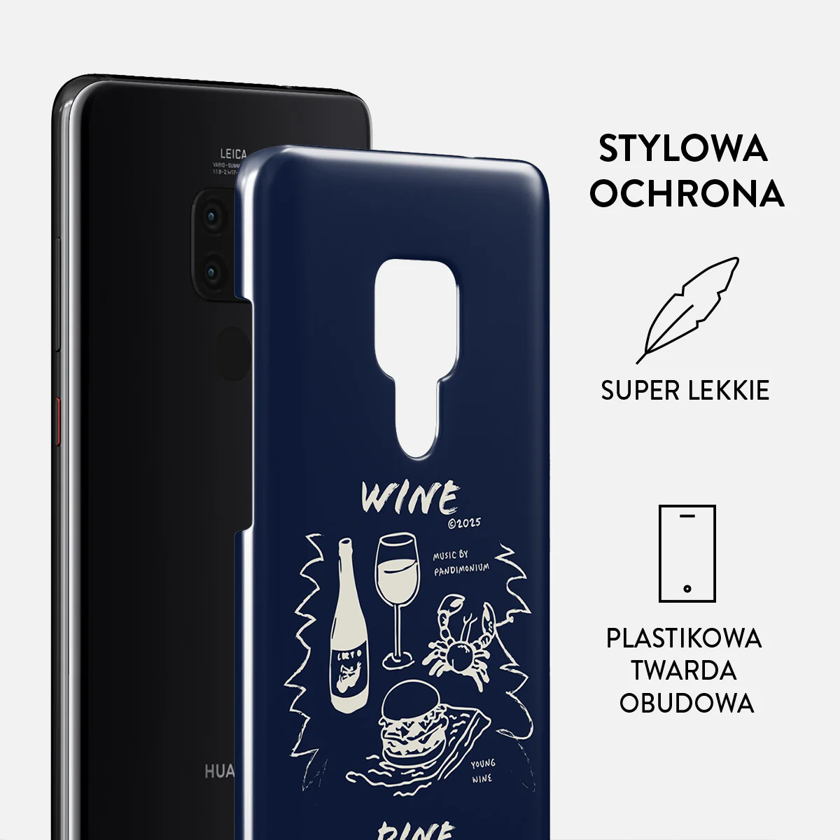 Wine & Dine - Huawei Mate 20 Etui - Image 2