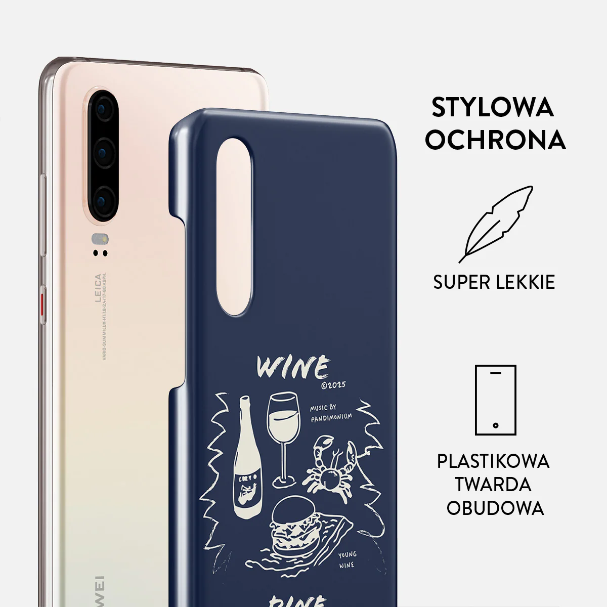 Wine & Dine - Huawei P30 Etui - Image 2