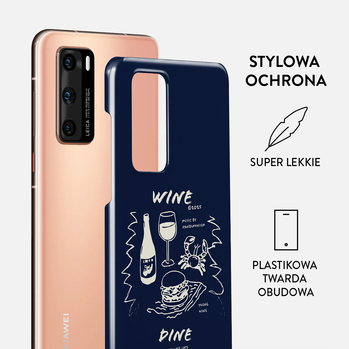 Wine & Dine - Huawei P40 Etui - Image 2