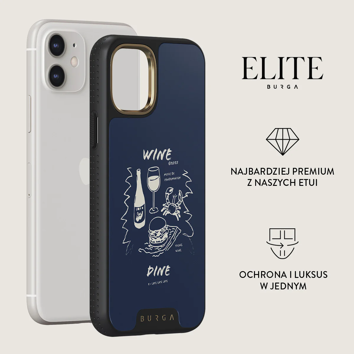 Wine & Dine - iPhone 11 Etui - Image 6