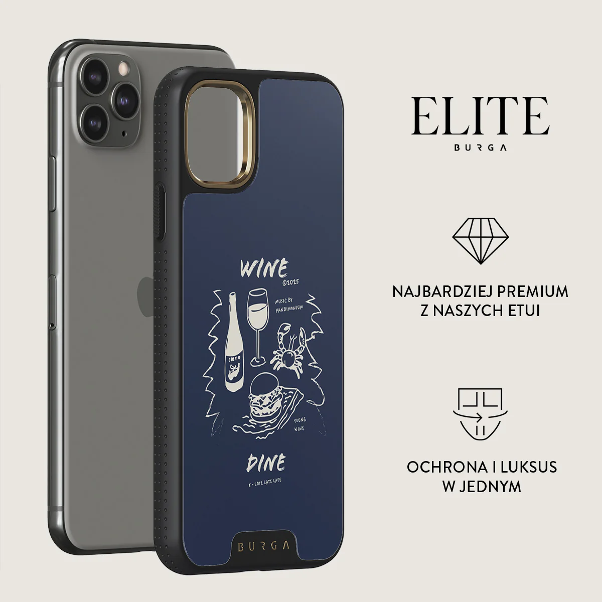 Wine & Dine - iPhone 11 Pro Max Etui - Image 10