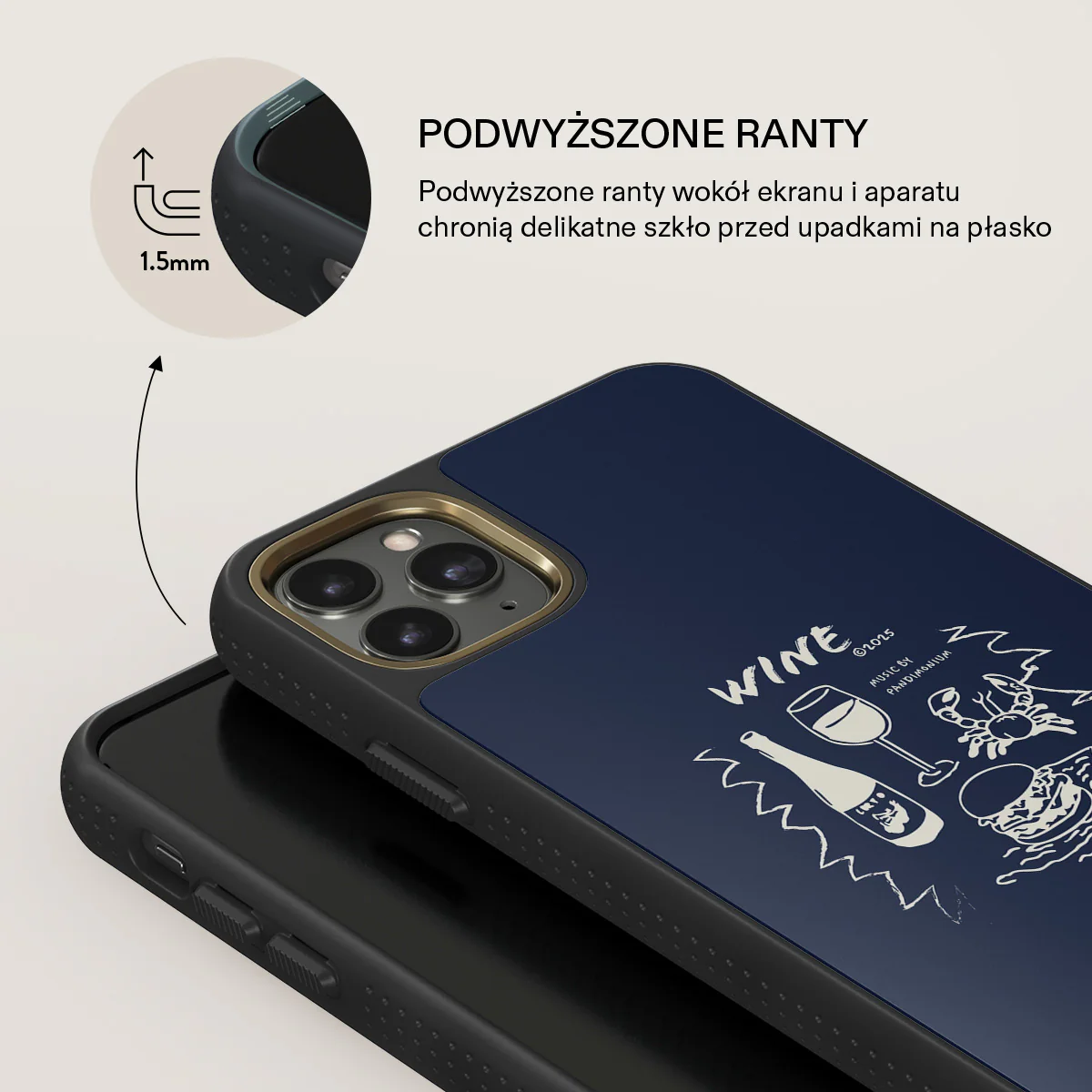 Wine & Dine - iPhone 11 Pro Max Etui - Image 12