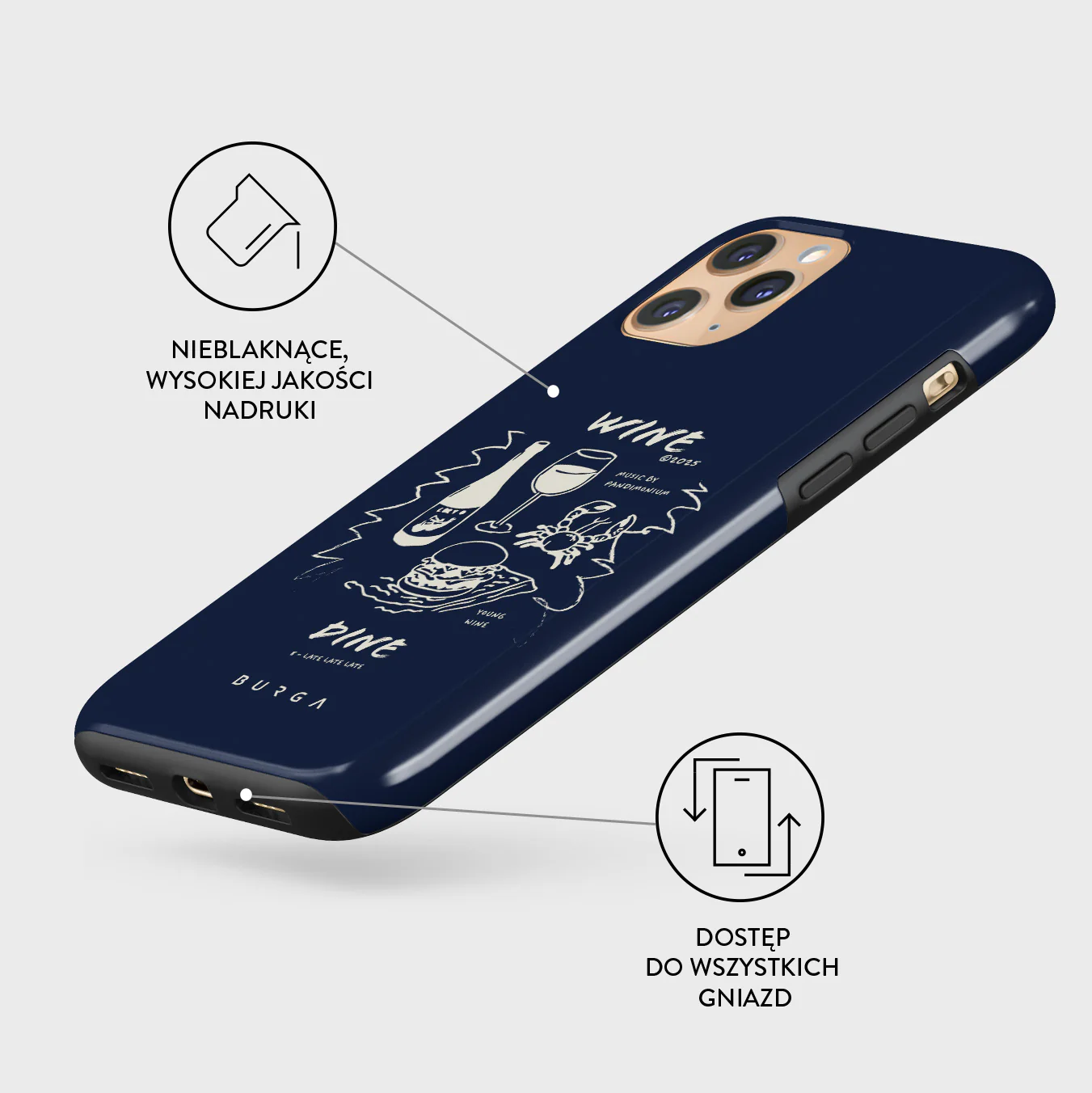 Wine & Dine - iPhone 11 Pro Max Etui - Image 7