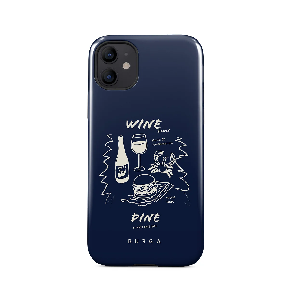 Wine & Dine - iPhone 12 Mini Etui - Image 5