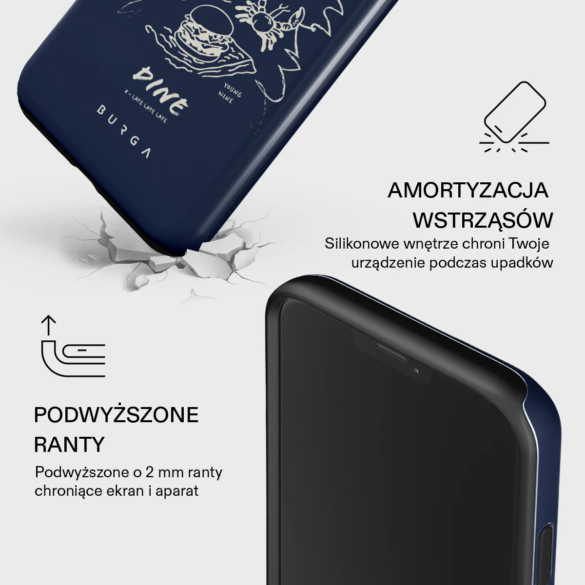 Wine & Dine - iPhone 12 Mini Etui - Image 8