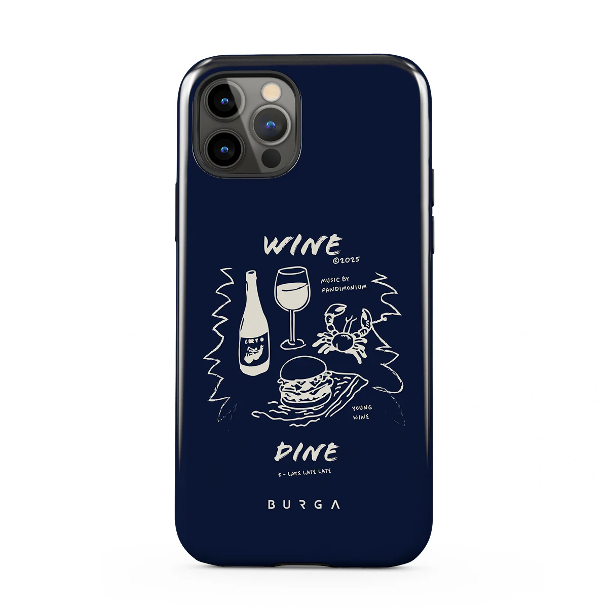 Wine & Dine - iPhone 12 Pro Max Etui - Image 5