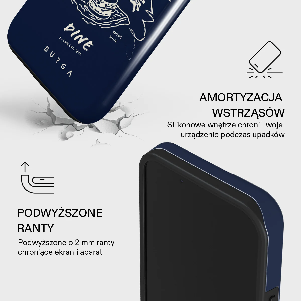 Wine & Dine - iPhone 13 Etui - Image 4