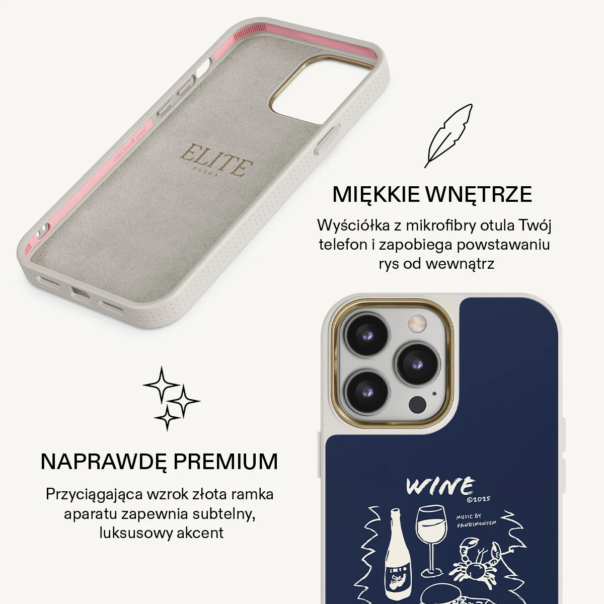 Wine & Dine - iPhone 13 Pro Etui - Image 24