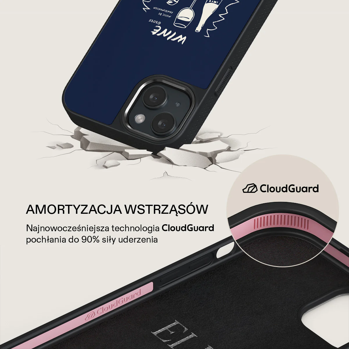 Wine & Dine - iPhone 15 Etui - Image 14