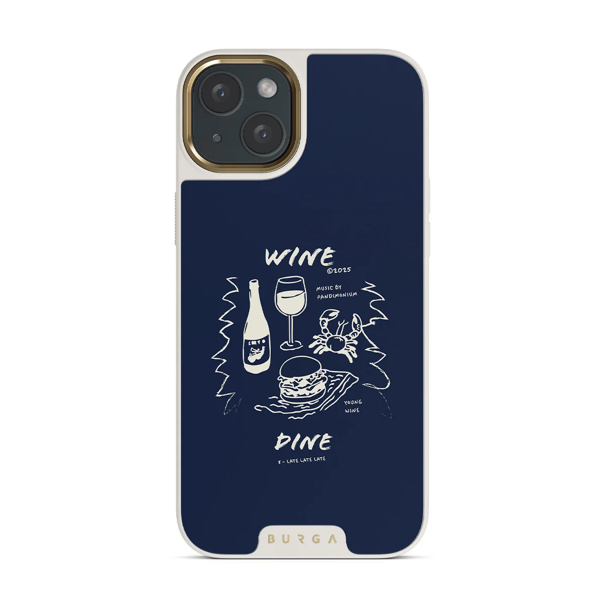 Wine & Dine - iPhone 15 Plus Etui - Image 19