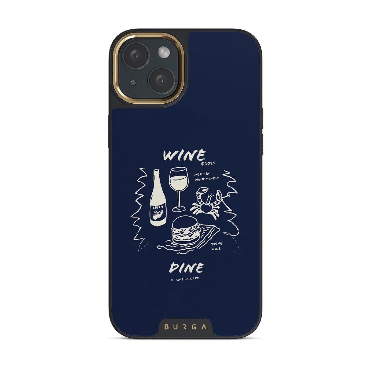 Wine & Dine - iPhone 15 Plus Etui - Image 5