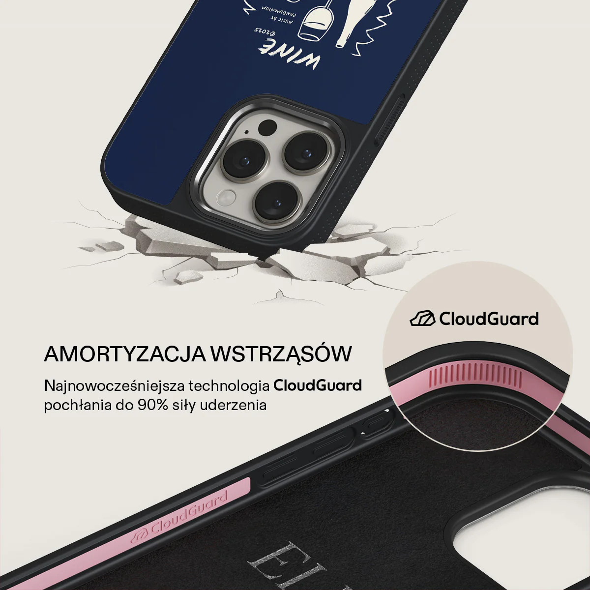 Wine & Dine - iPhone 15 Pro Etui - Image 14