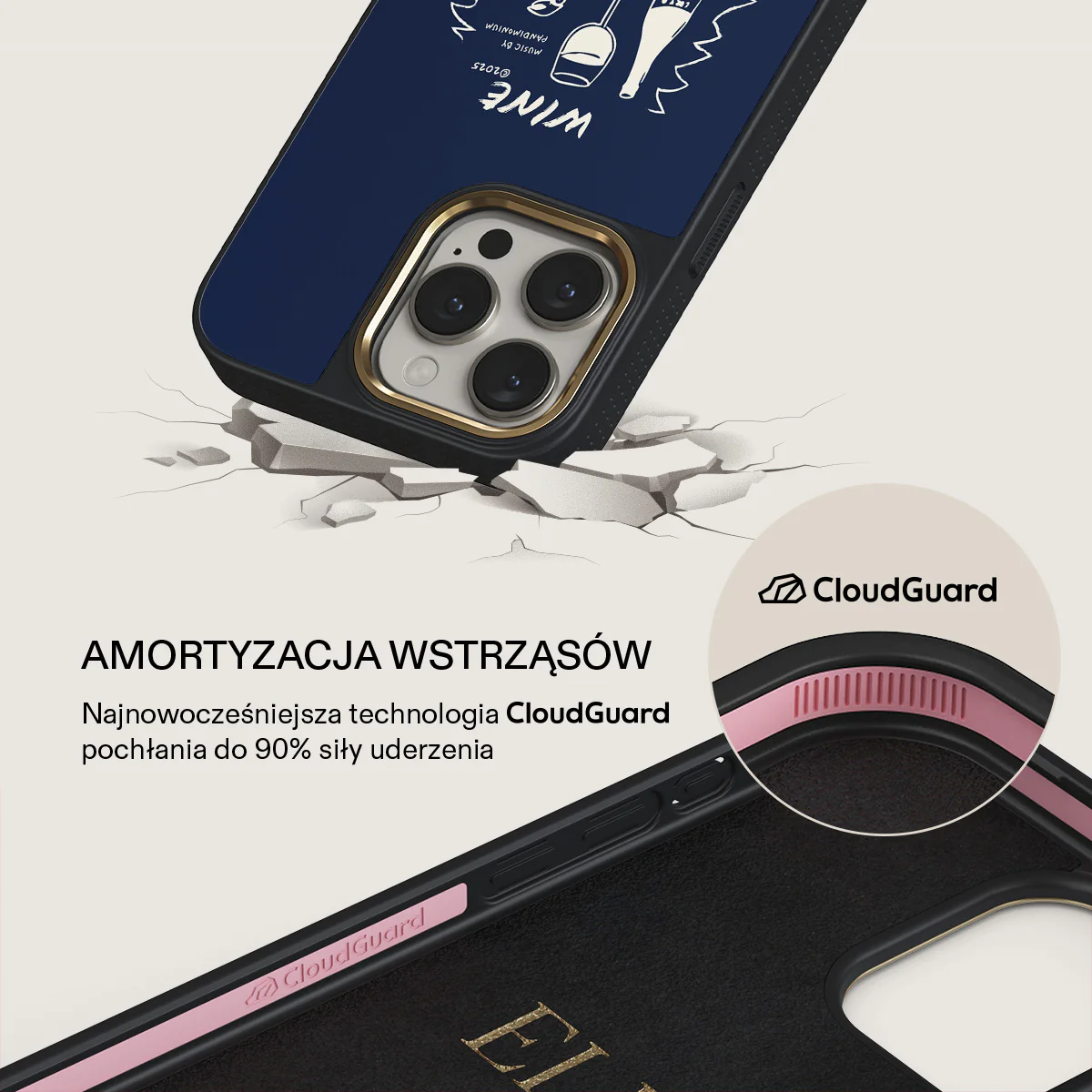 Wine & Dine - iPhone 15 Pro Etui - Image 7