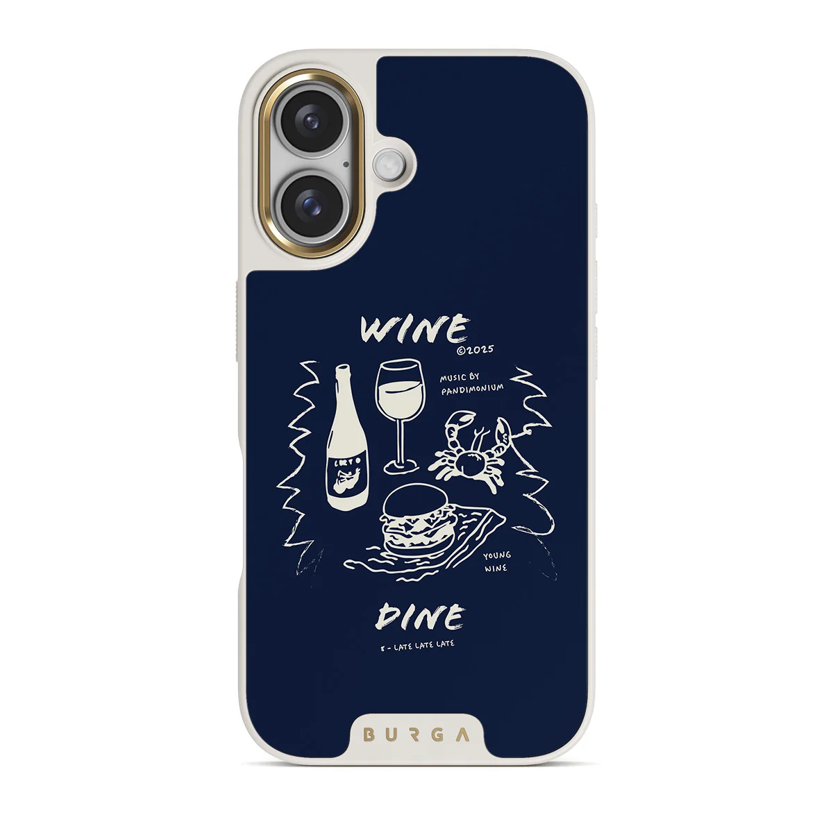 Wine & Dine - iPhone 16 Plus Etui - Image 20