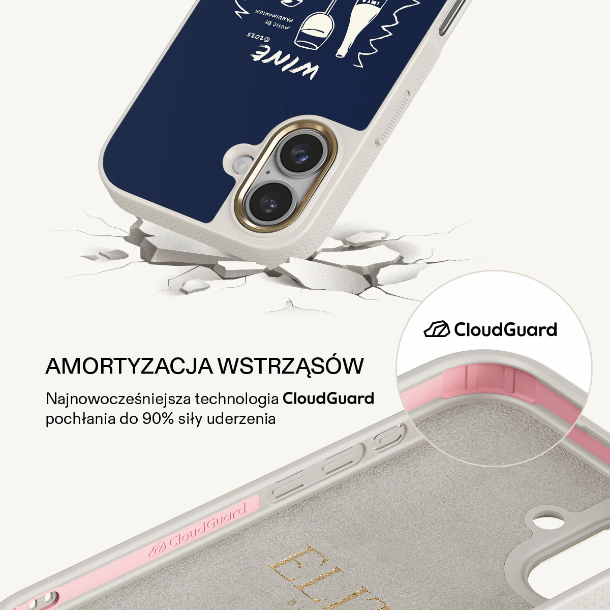 Wine & Dine - iPhone 16 Plus Etui - Image 22